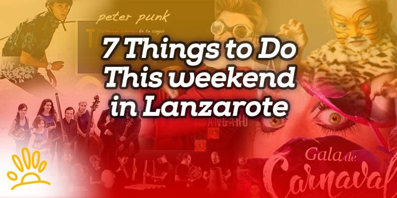 HolaLanzarote's tweet photo. #HappyThursday 😄 Enjoy the best 7 Things to Do this #Weekend in #Lanzarote, with music, carnival, stars, festivals and much more.
https://t.co/co5AV7jroR
#HolaLanzarote #ThingsToDoInLanzarote #WeekendinLanzarote #LanzaroteEvents #TheBestOfLanzarote #Localixo https://t.co/rHxiUzMwMp