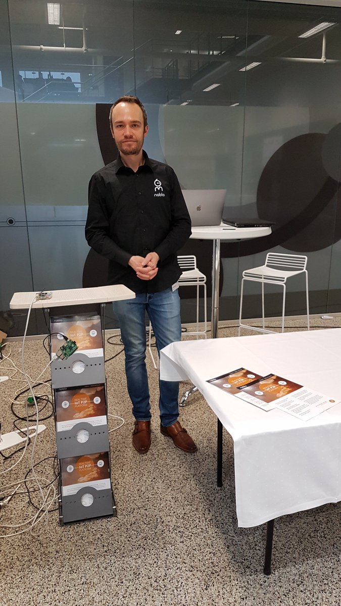 nabto_com's tweet photo. Yesterday we were demonstrating how to create an app applying our #AppMyProduct platform to ‘’control’’ a Raspberry Pi.

Big thanks to https://t.co/kR8CGQejSy for the #I4Week event! Also, big thanks to all our visitors and guests who showed great interest in Nabto’s software! https://t.co/xjknkRfu6G