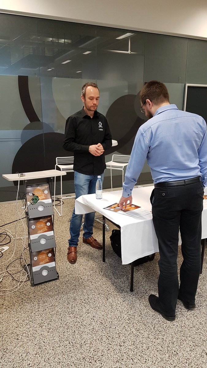 nabto_com's tweet photo. Yesterday we were demonstrating how to create an app applying our #AppMyProduct platform to ‘’control’’ a Raspberry Pi.

Big thanks to https://t.co/kR8CGQejSy for the #I4Week event! Also, big thanks to all our visitors and guests who showed great interest in Nabto’s software! https://t.co/xjknkRfu6G