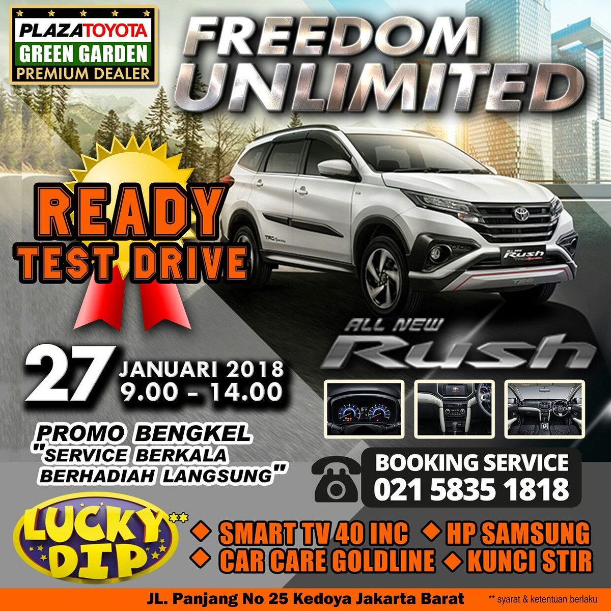 Untuk info lebih lanjut Hub : 
*IKE TOYOTA*
*0812 8406 7022*☎️📞
*BEST PRICE, BEST DEAL !!!*