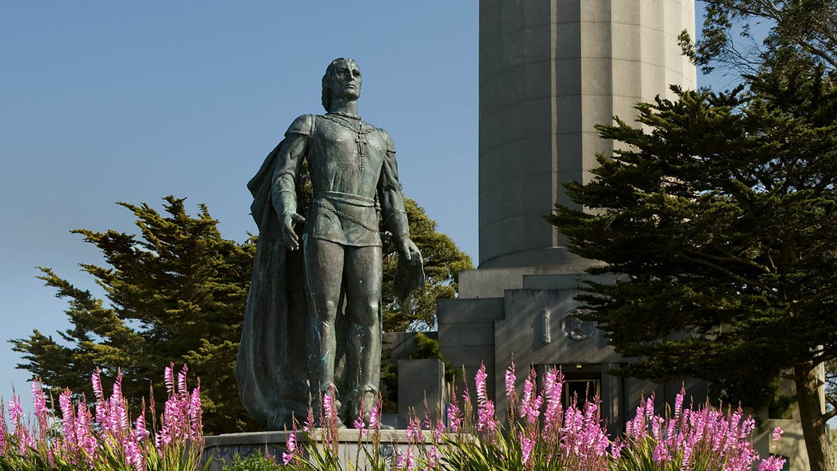 democracynow's tweet photo. San Francisco Votes to Replace Columbus Day with Indigenous Peoples’ Day https://t.co/kzYEOtZi09 https://t.co/1Q0bRhTHMJ