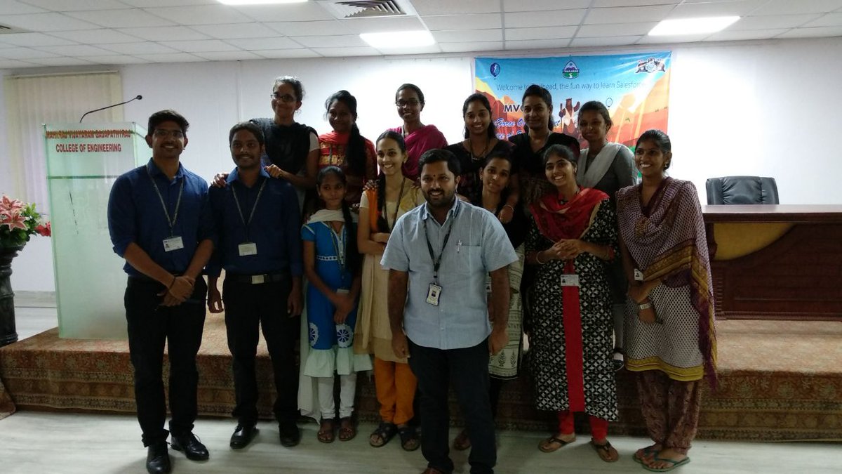 saikrishna1230's tweet photo. #Teammvgr @MVGRCEA @satyagoluguri @viyomjain @atul31gupta @gauravkheterpal @SfdcKiran @rajdeepdua https://t.co/SpDgkDwh3K