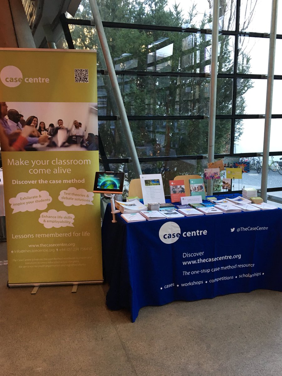 cases_vicky's tweet photo. Lovely morning here @TU_Muenchen  for #EFMDdeans 😊 I’m all set &amp; ready to answer your questions on case methods &amp; engaging your students in the classroom with those lessons they’ll remember for life #beinspired #casemethods #business #management #education  come say hello! 😃 https://t.co/xwjhXzd39o