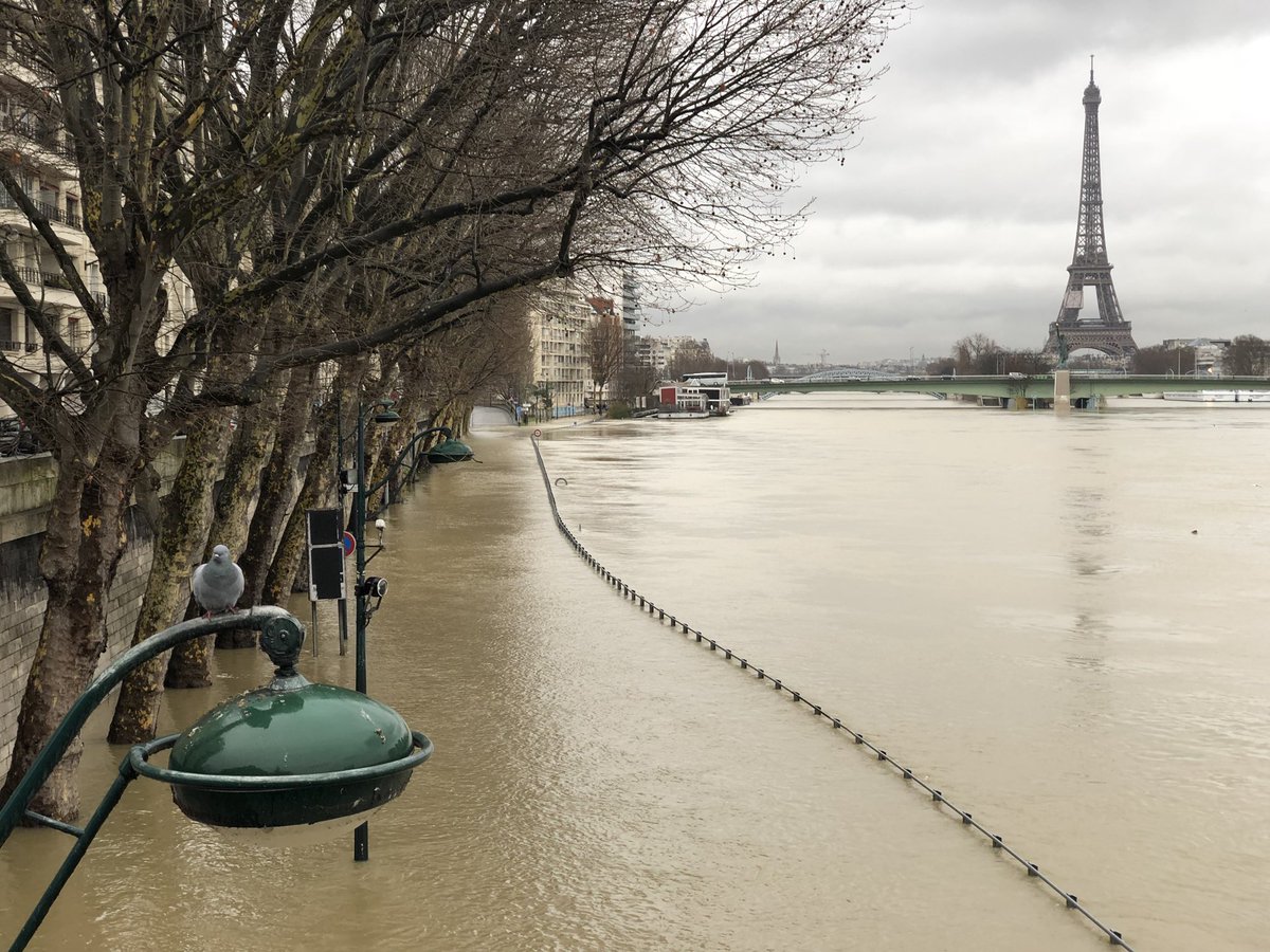 #crue de la #Seine près de #RadioFrance