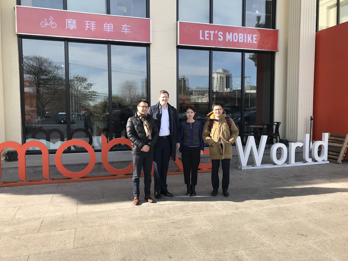 taipeiwalker41's tweet photo. Meeting our friends @Mobike in Beijing. #MobikeMovement https://t.co/2QvdVxVcW9
