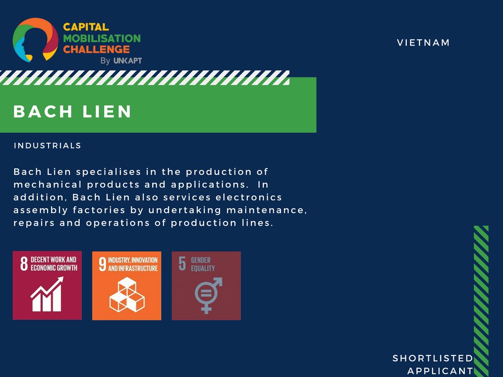 unkapt's tweet photo. @unkapt #CapitalMobilisationChallenge promoting #WomenEntrepreneurs. Meet Bach Lien, a thriving VN-enterprise set-up and run by a woman entrepreneur.
#SMEs #SustainableDevelopment #SDG5 #SDG8 #SDG9 #Vietnam #Capital https://t.co/3HFvF5Afk9