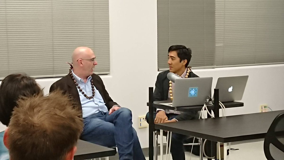 HTDCorg's tweet photo. Happening now! Fireside chat with @john_frankel, @ffvc and Spencer Toyama, @sudokrew 
#htdcorg #mic96822 #VentureCapital https://t.co/oIyTPat2qy