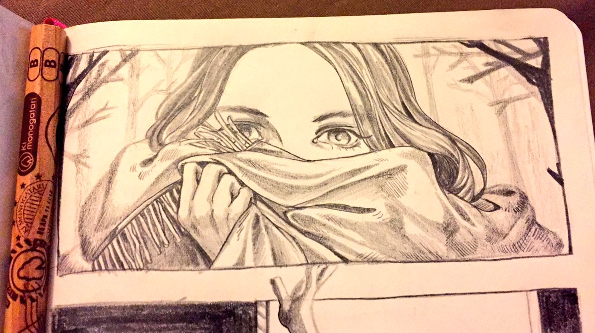 Some small things I wanted to draw when listening to The Paper Kites Woodland album ➰➰➰ 