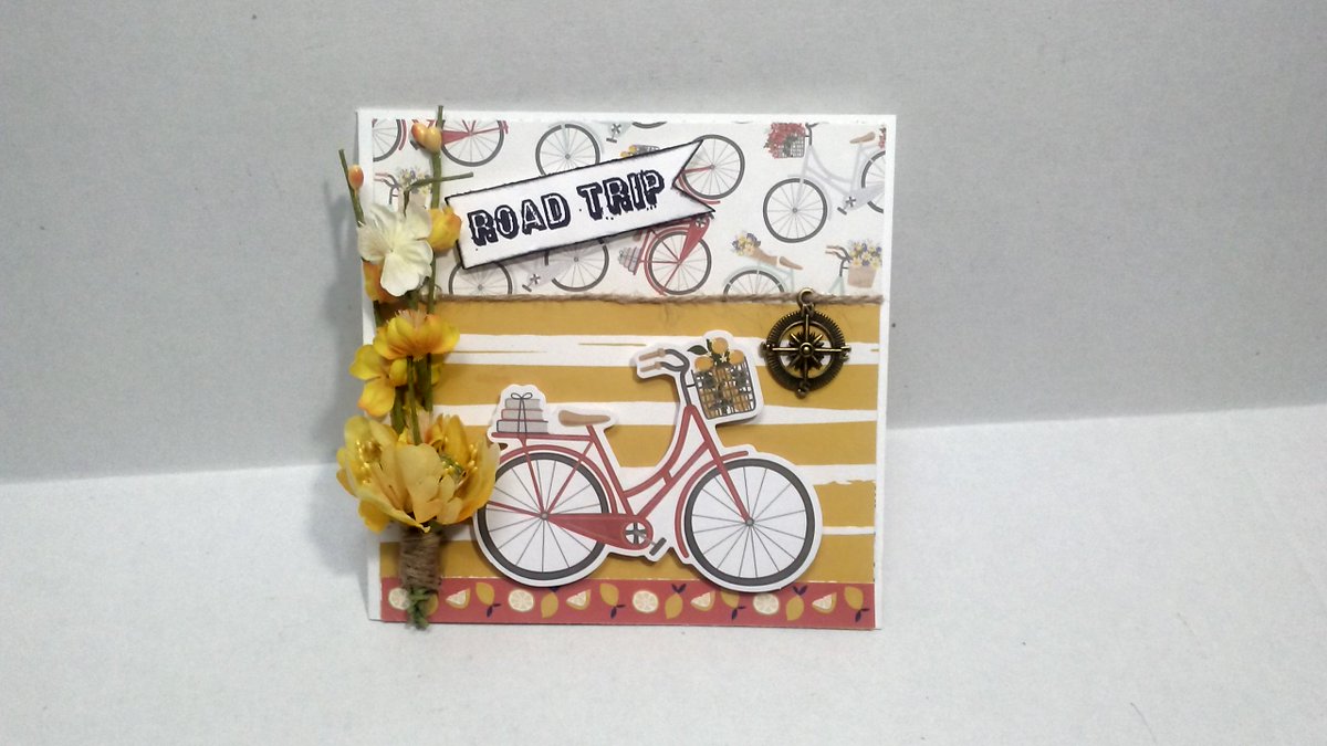 JeanneR519's tweet photo. Please check out my 3rd DT project for @auntyverascraps feat. papers from @americancrafts #DearLizzy & embellishments from @keno400 Ken Oliver/Maya @MayaRoad . Flowers from @Prima_Marketing & Wild Orchid crafts. Also a #Rolodexcard <3 https://t.co/HKkbTCwgN3