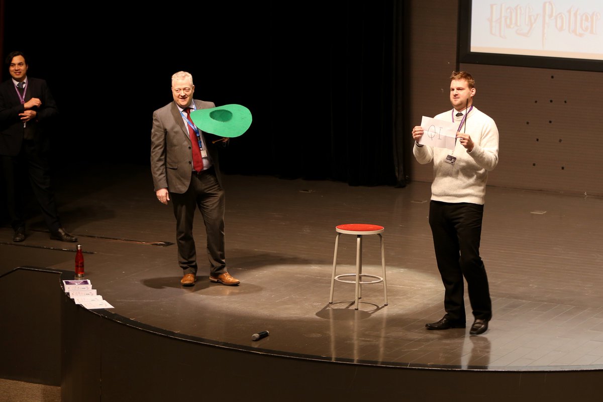 NAISPudong's tweet image. Today during #Primary Assembly it was announced that this year's #Junior Production will be 'Harry Potter and The Tales of Beedle The Bard'!
Mr Bradshaw & Mr Bailey used the sorting hat to see which Hogwart Houses our School Houses would transform into for the production!