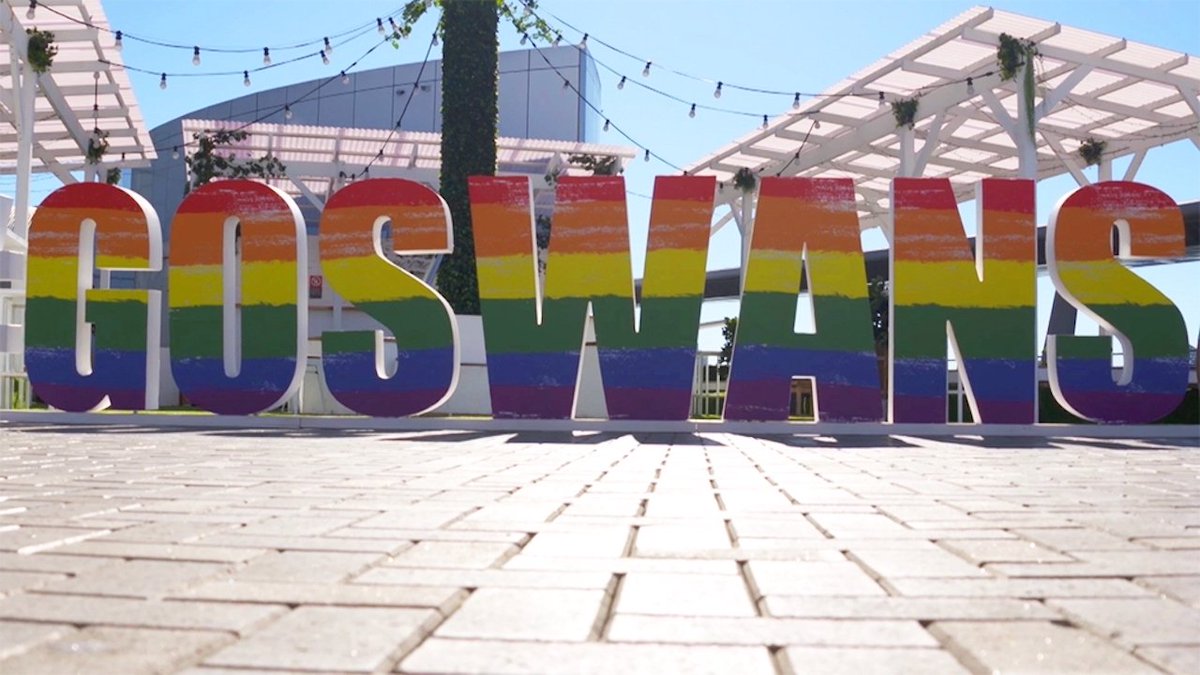 sydneyswans's tweet photo. We are proud to announce the Club will take part in this year’s Mardi Gras Parade, in what’s believed to be the first float entered by a professional sporting team.

🏳️‍🌈 https://t.co/ahMoNVvTCi https://t.co/FtLO41rGnb