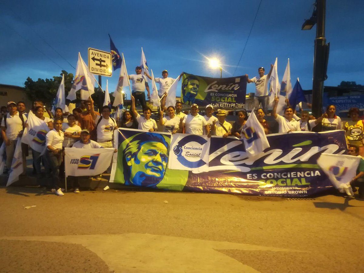 consocialec's tweet photo. #ConsultaPopular2018 Distrito 2 Pascuales #Guayaquil Presente!!! #SíporEcuador #7VecesSi #ConConcienciaVotaSi @ketty_pazmino @Lenin @marialevicuna @Presidencia_Ec @andresmideros @frentesomosec https://t.co/sUv5EoQ5Jb