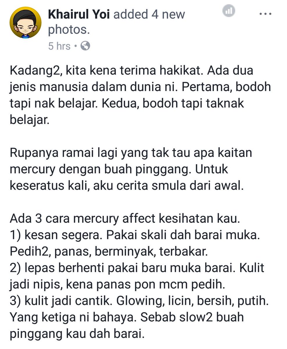 twt_kecantikann's tweet photo. Kaitan mercury dgn buah pinggang &amp; cara mercury effect kesihatan. ❤️

Kredit : Khairul Yoi https://t.co/hgk8AyAVJU