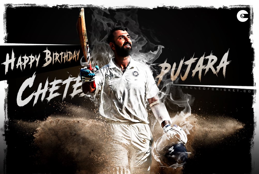 He has scored more double hundreds than any other Indian in first-class cricket,
Happy Birthday, Cheteshwar Pujara 