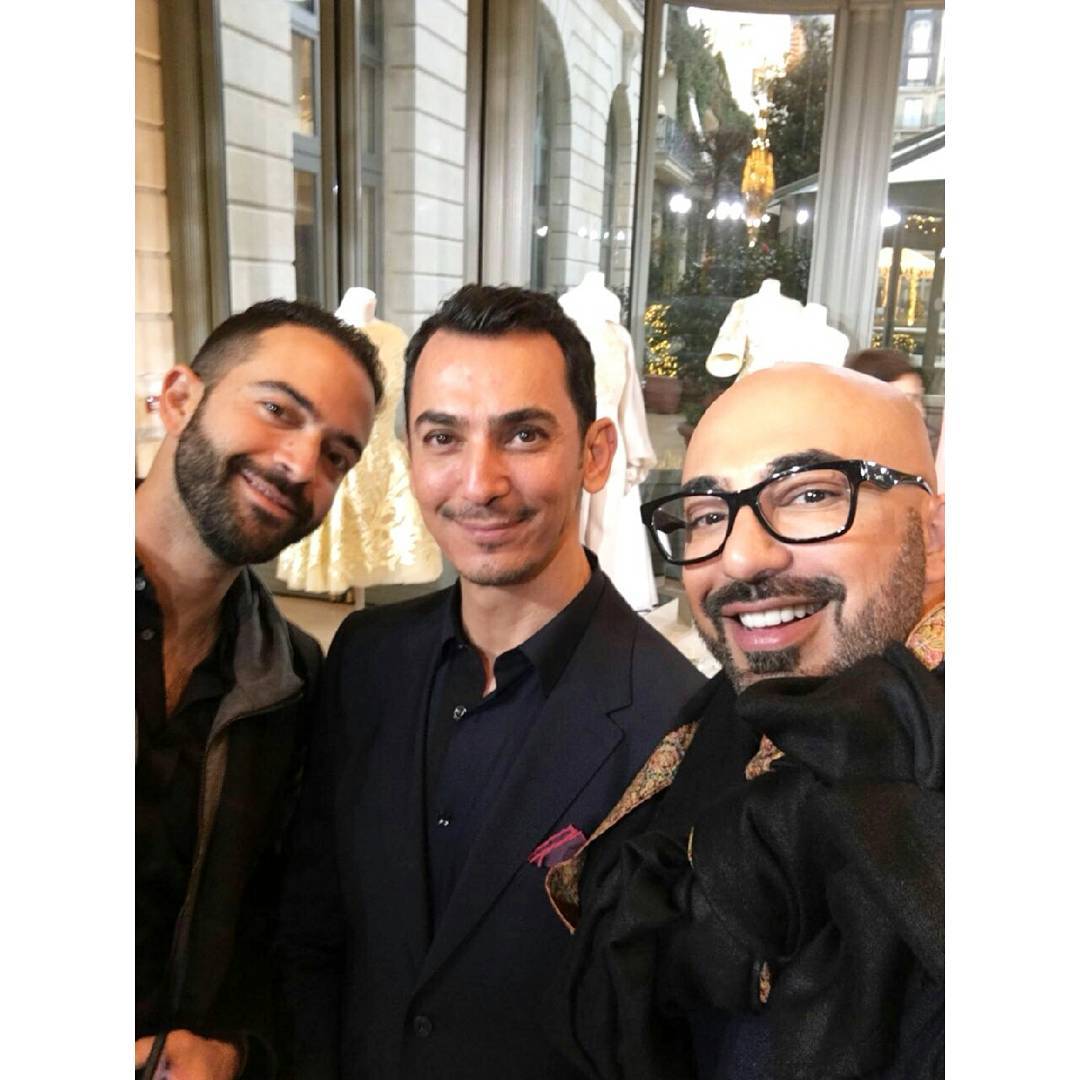 cosmospak's tweet photo. Pakistan’s King of Couture HSY is in France for Paris Couture Week with besti @aymanfakoussa and couturier @ramialaliofficial #HSYxParisCoutureWeek18 #ParisCoutureWeek
#CosmosPakistan #CosmosMagazine #updates https://t.co/vqFyCHWCD1