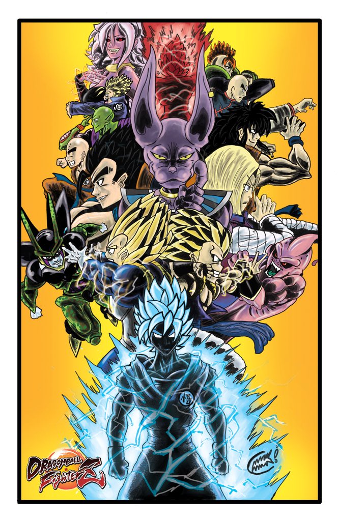 MackAttackArt's tweet photo. Now, I actually want to go out and buy the game #android21 #majinbuu #dragonballfighterz #art #artist #artwork #drawing #dragonballz #graphicart #dragonballsuper #goku #vegeta #videogsme #christianmack_art #like4like #anime #videogames https://t.co/wAPR2cbQwH