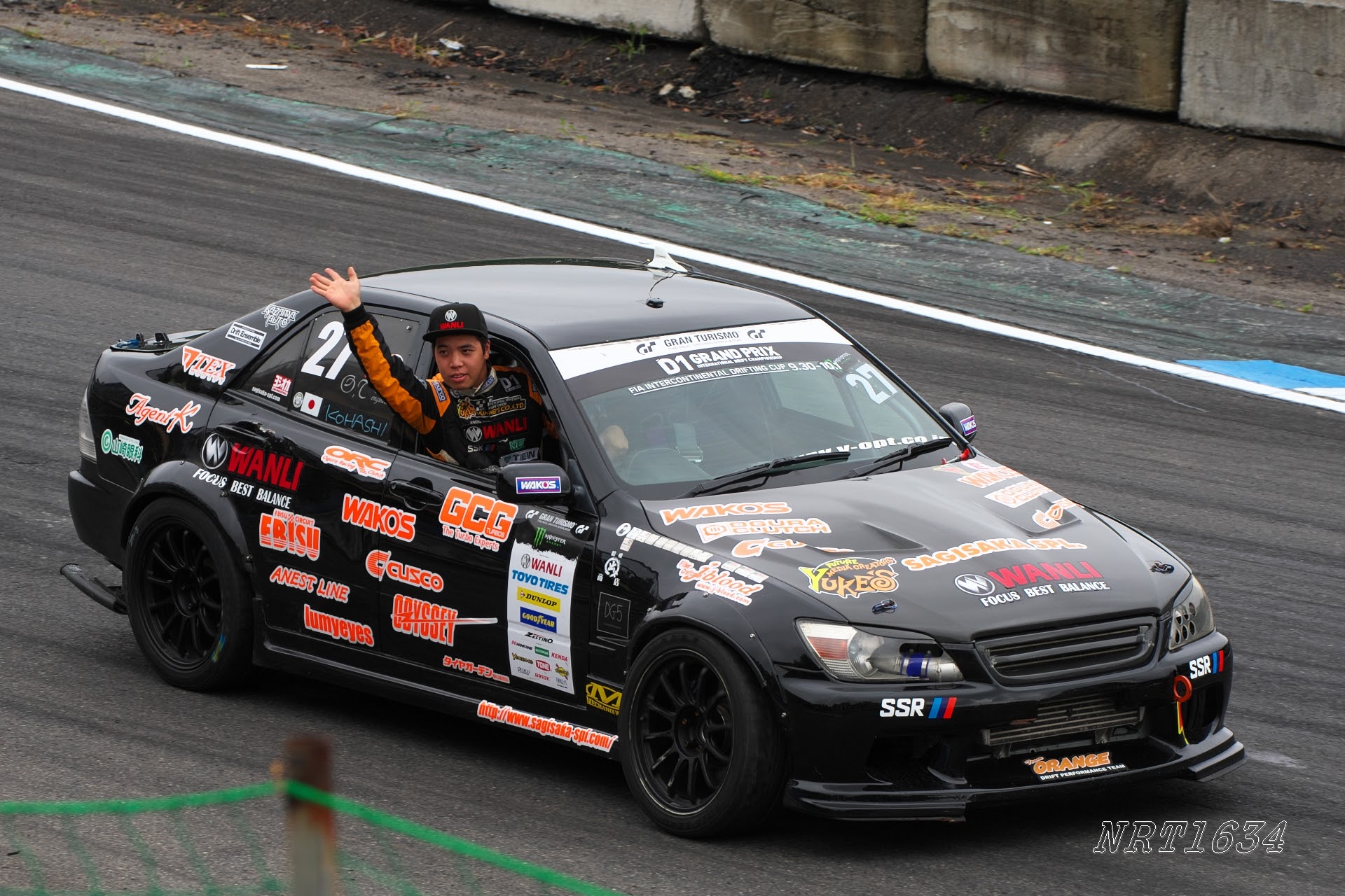 NRT1634 в X: „2017 D1GP Rd.6 EBISU DRIFT 単走決勝の始まり