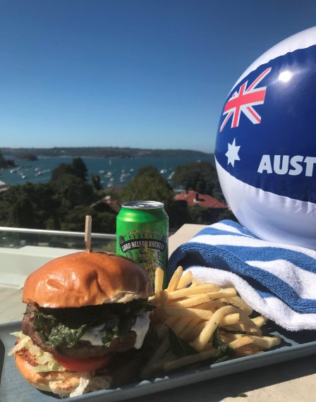 InterConSydDB's tweet photo. Perfect weekends at our Rooftop! Open 11am - 1 hour after sunset all weekend. Join us for Australia Day tomorrow and indulge in our lamb burger with Lord Nelson Special #rooftopdoublebay #sydneycocktails #lambburger #australiaday #australiaday2018 RG thedetailsgal https://t.co/dI1eHWc9O9