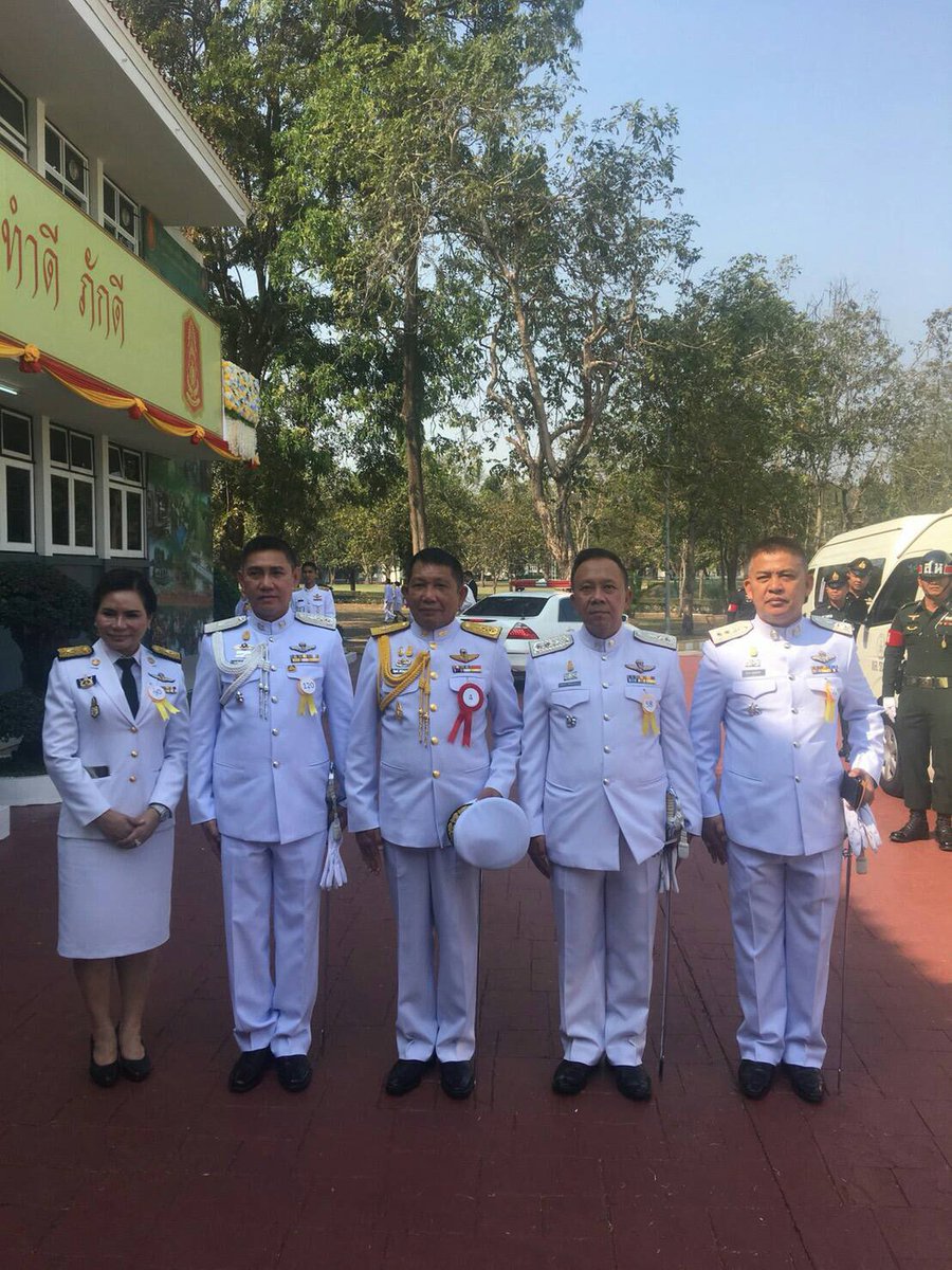 ancpolice's tweet photo. วันที่ 25 ม.ค. 61เวลา 07.50 น. พล.ต.ต.ถวาย  บูรณรักษ์  ผบก.ภ.จว.อำนาจเจริญ ร่วมพิธีวางศิลาฤกษ์พระบรมราชานุสาวรีย์สมเด็จพระนเรศวรมหาราช ณ  บริเวณลานหน้ากองบัญชาการกองทัพภาคที่ 2 ค่ายสุรนารี อ.เมือง จว.นครราชสีมา https://t.co/qFffsO5zk6