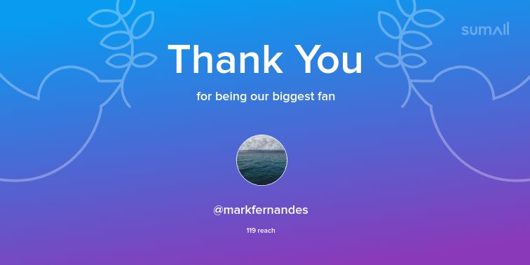 KieronL's tweet photo. Our biggest fans this week: @markfernandes. Thank you! via https://t.co/3dwi8ZqksA https://t.co/K883StvWzb