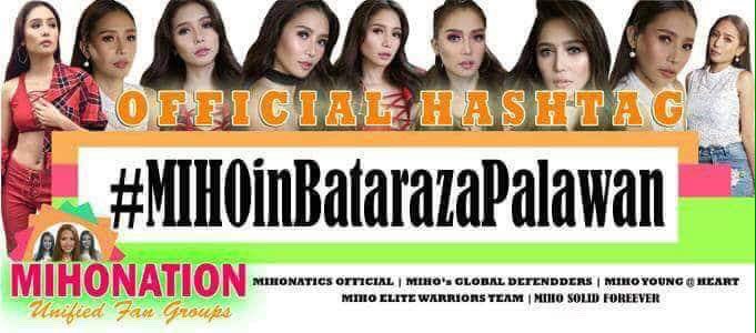 MIHOnationOFC's tweet photo. Good afternoon everyone, let's start the party.Power tweet guys.

#MIHOinBatarazaPalawan https://t.co/Thoq7KLHGK