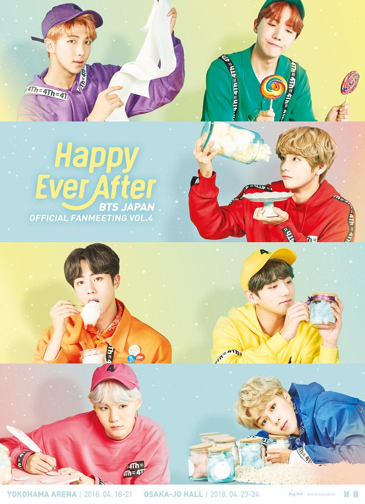 Info] BTS JAPAN OFFICIAL FANMEETING VOL.4 ~Happy Ever After 