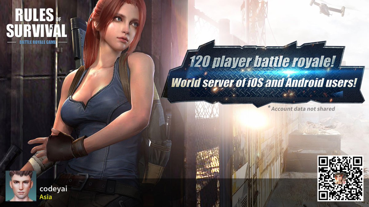 yai_code's tweet image. #RulesofSurvival