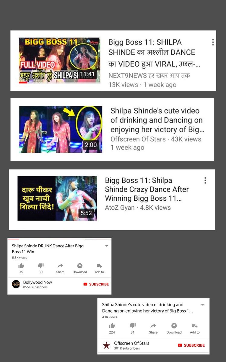 _Sipun_kumar's tweet photo. Really sad to see such types of video captions, just to grab hit on video
@next9news
#OffScreenOfStars
#A2ZGyan
@BollywoodNow

Please refrain from doing such cheap tricks!
Change the caption immediately

This is one of the reason why @ShindeShilpaS has kept herself away from SM https://t.co/xccly8CVLC