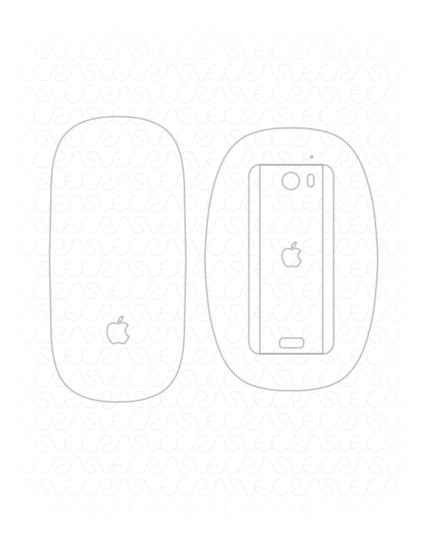 Apple Computer Mouse Vector Apple Mouse Vector