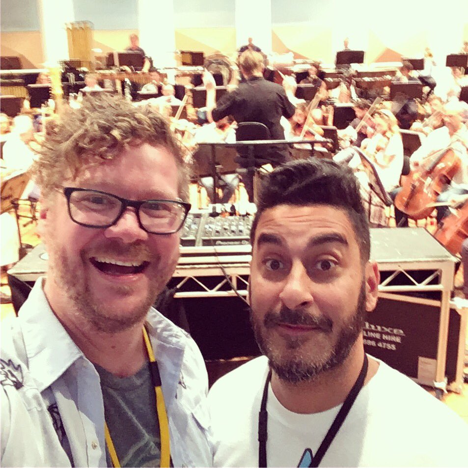 Jamie Messenger (@jamiemessenger) on Twitter photo Just chillin' with <a href="/armandvanhelden/">Armand Van Helden</a> and the <a href="/MelbSymphony/">Melbourne Symphony Orchestra</a> listening to some of my arrangements for Saturday's show Just chillin' with <a href="/armandvanhelden/">Armand Van Helden</a> and the <a href="/MelbSymphony/">Melbourne Symphony Orchestra</a> listening to some of my arrangements for Saturday's show
