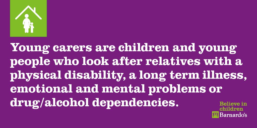 barnardos's tweet photo. Who are young carers? #YoungCarersAwarenessDay #ThursdayThoughts https://t.co/21hs7koQxq