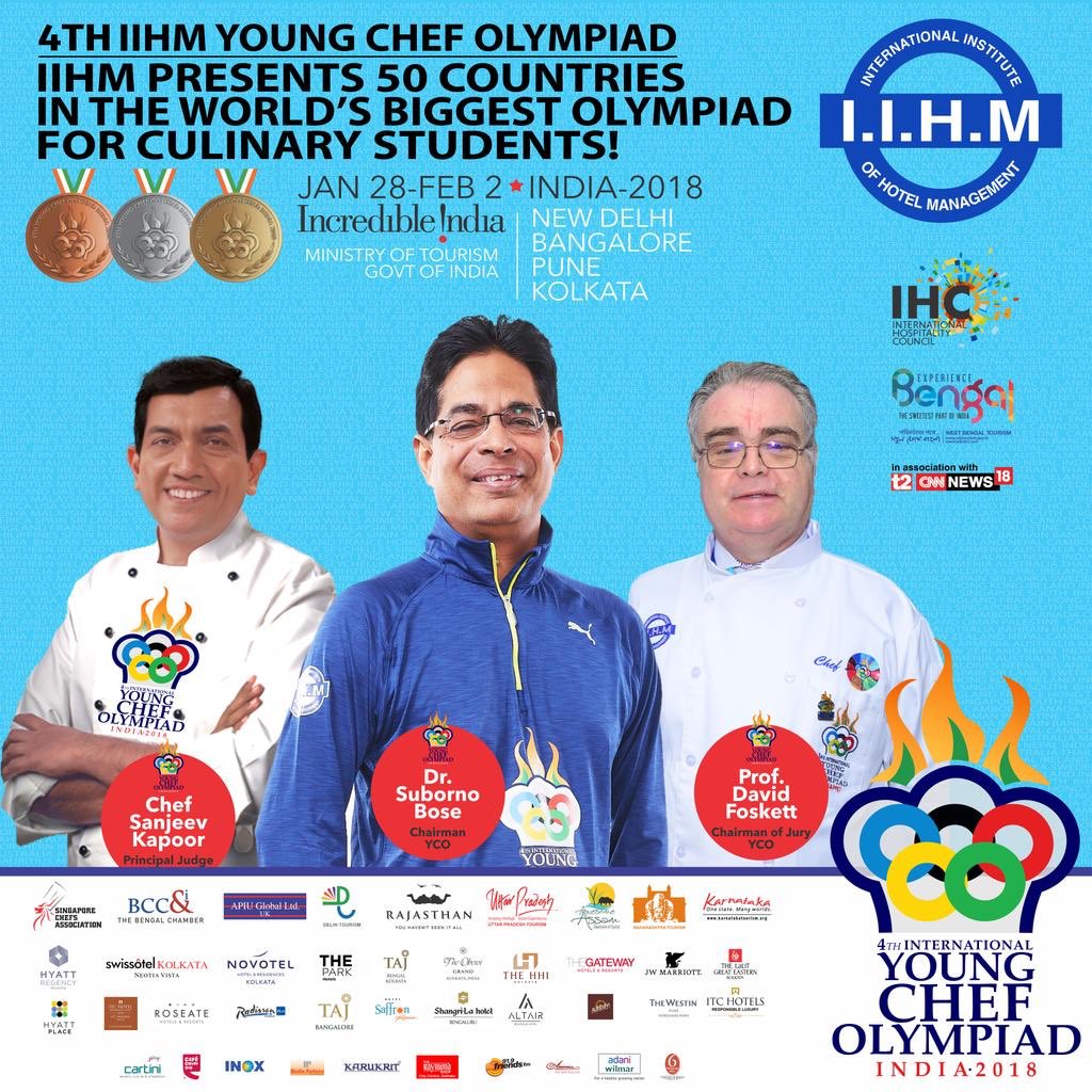 Aditya_IIHMHyd's tweet photo. 50 nations together at one point yet again I.e. India ,first time every in any culinary history .hosted by @IIHMHOTELSCHOOL only 4 days left for the war. @subornobose @sivaiihm @directorHydiihm @sunilhoon https://t.co/Zivv7t9Ai0