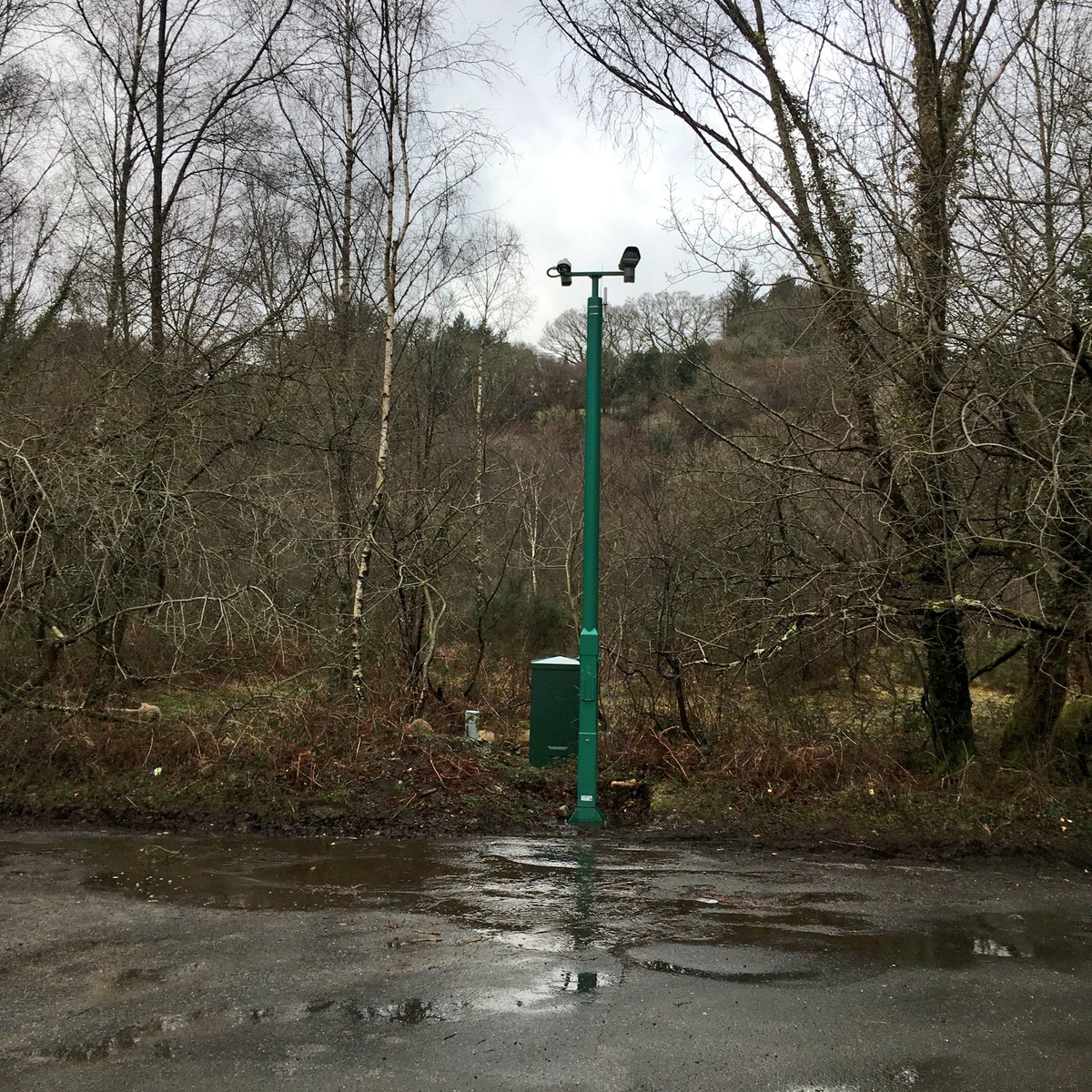 Only minor damage to ancient #NewBridge on #Dartmoor since CCTV installed by <a href="/DevonCC/">Devon County Council</a> - no drivers caught tho - more with <a href="/richardgreenbbc/">Richard Green</a> <a href="/BBCDevon/">BBC Devon</a> after 0730