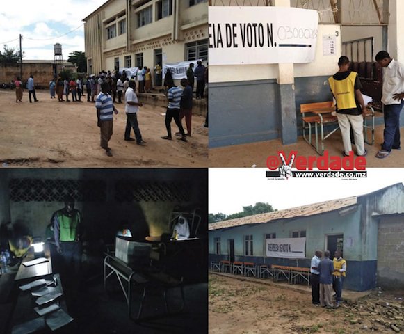verdademz's tweet photo. Atraso na abertura dos postos de votação, troca de cadernos, falta de electricidade ... abstenção deverá vencer #Intercalar #Nampula #Moçambique https://t.co/lWXs8D8oHI https://t.co/efYr154nEj