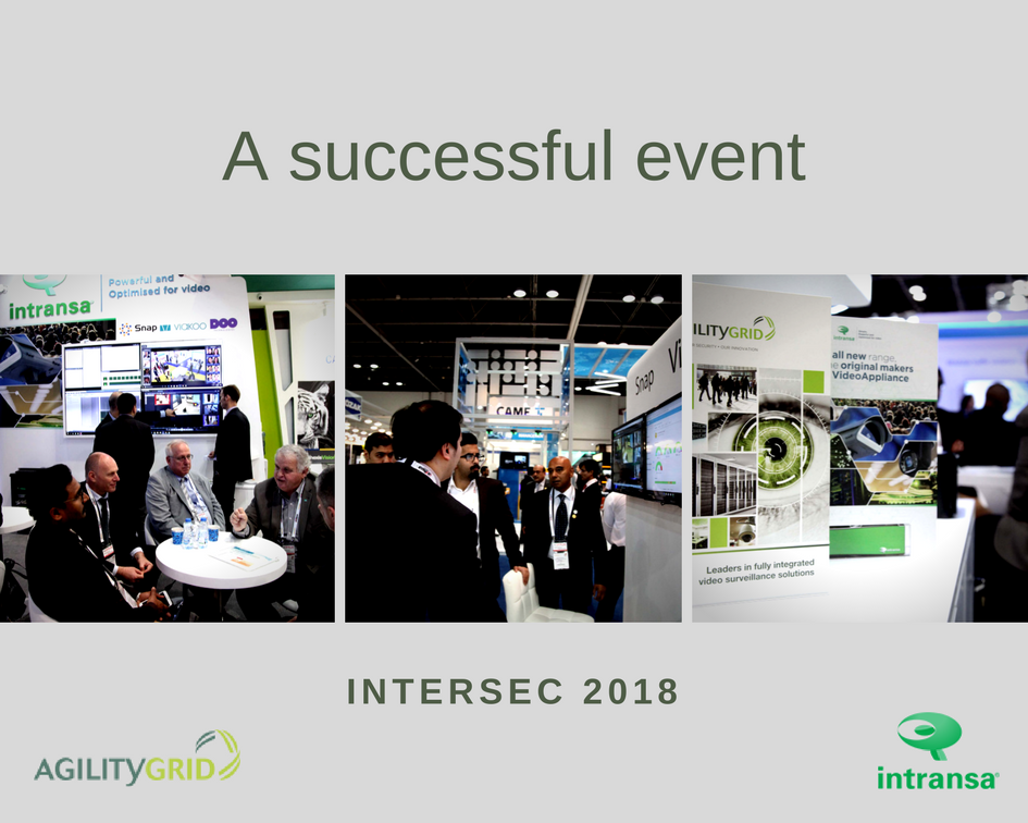 intransa's tweet photo. It was a successful event @IntersecExpo !  Thank you all for coming. #AgilityGrid #Intransa  #CCTVsolutions #CitySurveillance #Tech #Smartcity #tech #smartcities #innovation #AI #security #surveillance https://t.co/ApgpicGygU