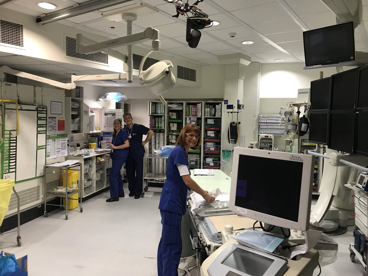pajhaworth's tweet photo. All set up for live cases at the Queen Alexandra hospital! #BCISACI https://t.co/yk0KUa9WZp