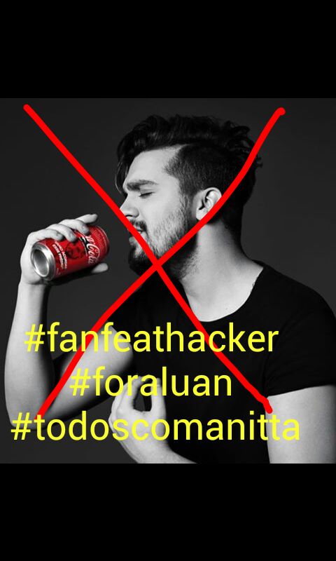 Keve_Sabrine's tweet photo. @RedeGlobo @hora1 #fanfeathacker 
#foraluan 
#todoscomanitta https://t.co/5BYH3Txk2y