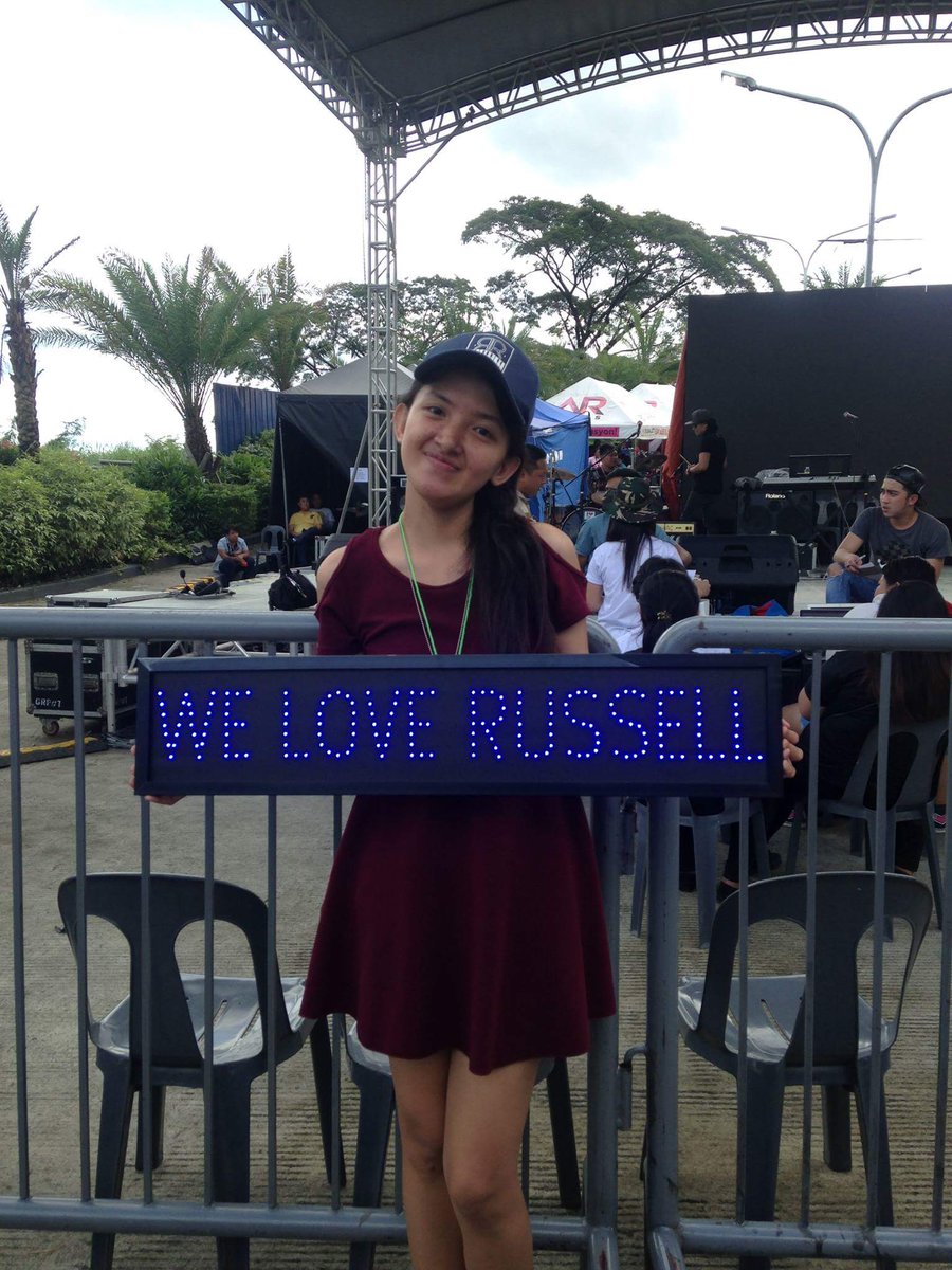 WLRUSSELLOFC's tweet photo. Superfans and Bandmates at SM Tungko Event Area for the CDSGA 25TH Founding Anniversary. 🤘🤘💪💙 https://t.co/LBvpp6XsA6