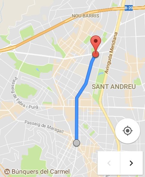 El carril bici entre Pg. Maragall i Pg. Valldaura per Arnau d'Oms és un perill per als vianants. Més valdria retornar-los l'espai i prendre un dels tres carrils de circulació de cotxes i allargar el carril de Rio de Janeiro. Com aquell sí! <a href="/bcn_ajuntament/">Ajuntament de Barcelona</a> <a href="/BCN_Mobilitat/">Barcelona Mobilitat</a>