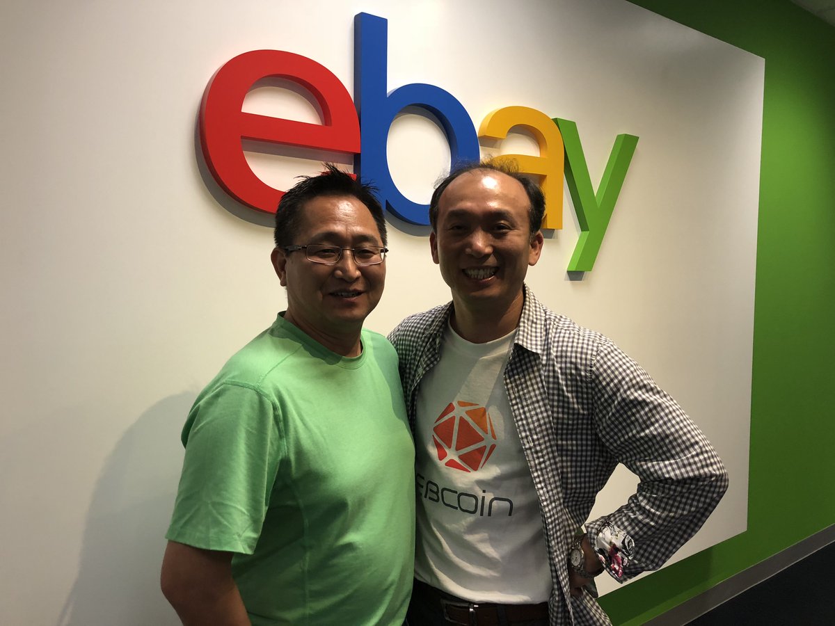 今日、EBC財団のJason J. Kim（CEO）とJulius. S. Han（COO）はEbay AP地域本部をシンガポールに訪問し、EBCoinのX-border支払いの可能性についてSuk Jae Shin（Managing Director）と話し合った。