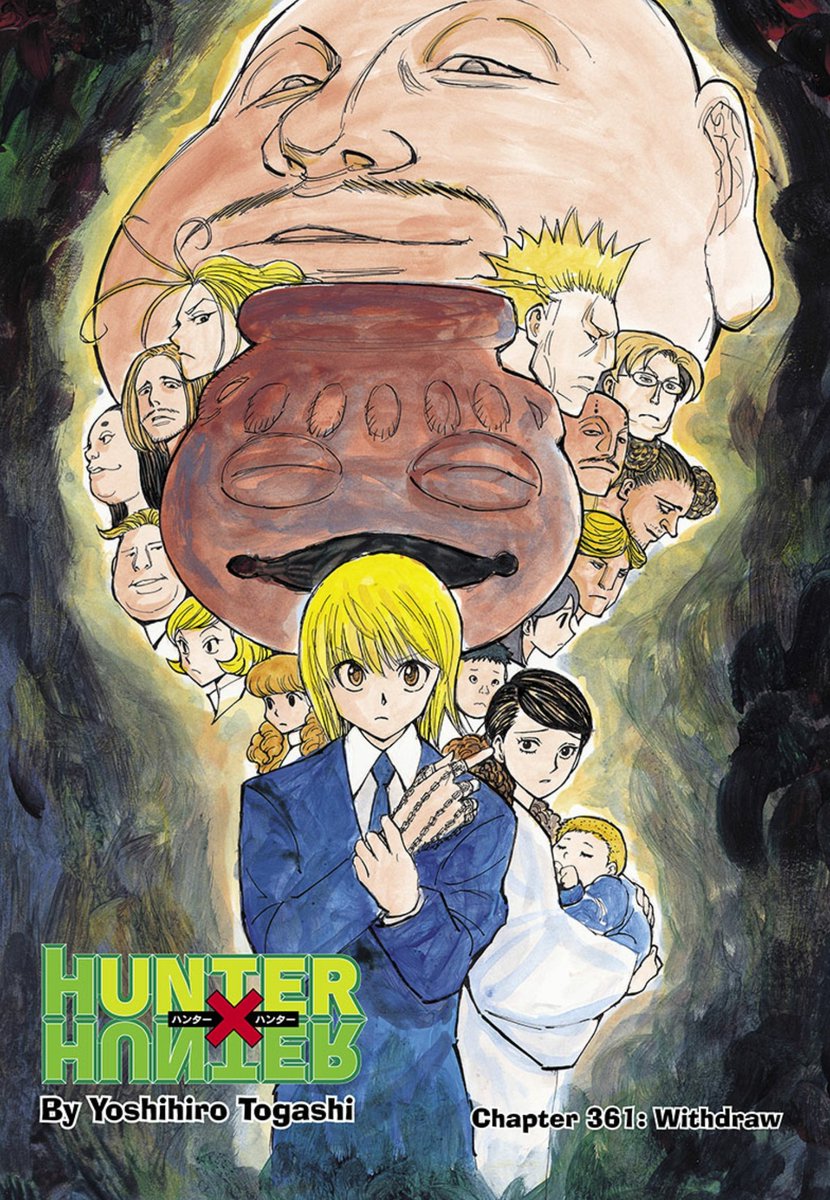 Hunter Hunter Hunter X Hunter Vol 35 Cover