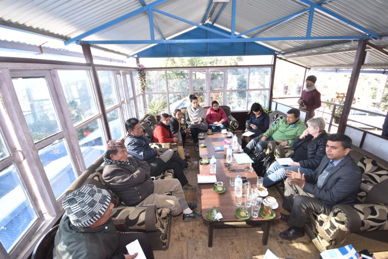 <a href="/ZontaIntl/">Zonta International</a> President visited Sindhupalchowk_ interacted with beneficiaries of project that strives to create sustainable foundations for addressing #HumanTrafficking n unsafe #migration of Women and Girls. Also interacted with newly elected local representatives. <a href="/unwomennepal/">UN Women Nepal</a>