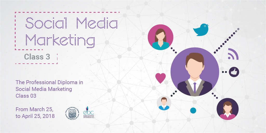 ebcjo's tweet photo. لمزيد من المعلومات سجل هنا: https://t.co/WUdHCLuzxH 
وللحصول على منحة25%مقدمة منEBCلأول10منتسبين للدفعة الثالثة لدبلوم 
Social Media Marketing| Class 3
شهادة الدبلوم:صادرة عن جامعة الاميرة سمية للتكنولوجيا
للاستفسار: 770251905 962+65818030 9622+
#ebcjo #psut #socialmedia #diploma https://t.co/AuxvPLiNNA