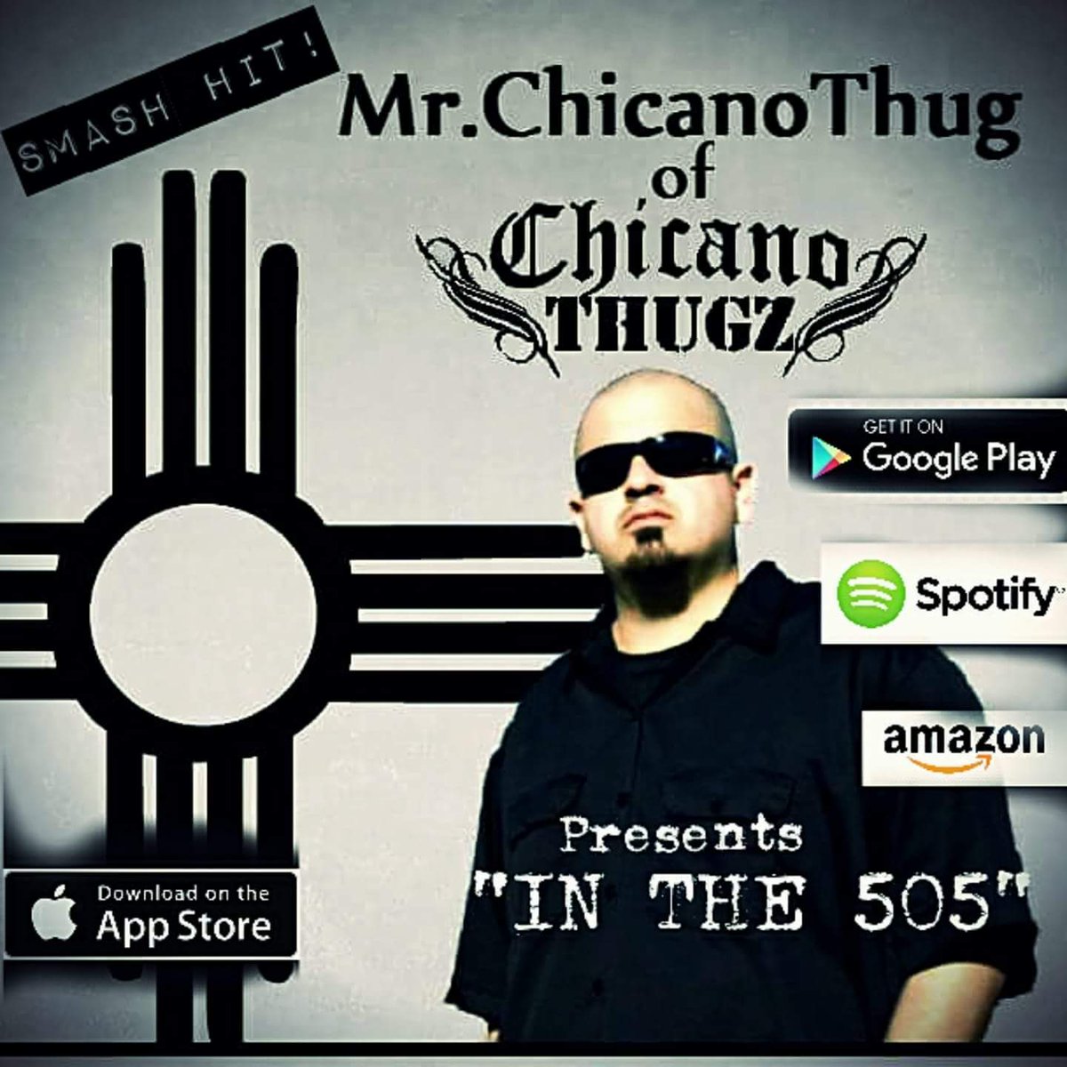 MrChicanoThug's tweet photo. Here it is RAZA!!!! The Anthem "IN THE 5O5" #DOWNLOAD #iTunes  #GooglePlay #Amazon  #ChicanoThugz4EveR #HiPowerEnt #Burque5O5NM #HPG https://t.co/R2zzH7qEoQ https://t.co/no1y3Zc5fy https://t.co/Xq2UnYJfnu