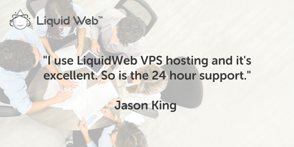 #UkEarlyHour We love getting feedback at Liquid Web. Meet 'The Most Helpful Humans In Hosting™' &amp; see why we're the most loved managed hosting provider: buff.ly/2G0ByJf #testimonial #Hosting #ManagedHosting