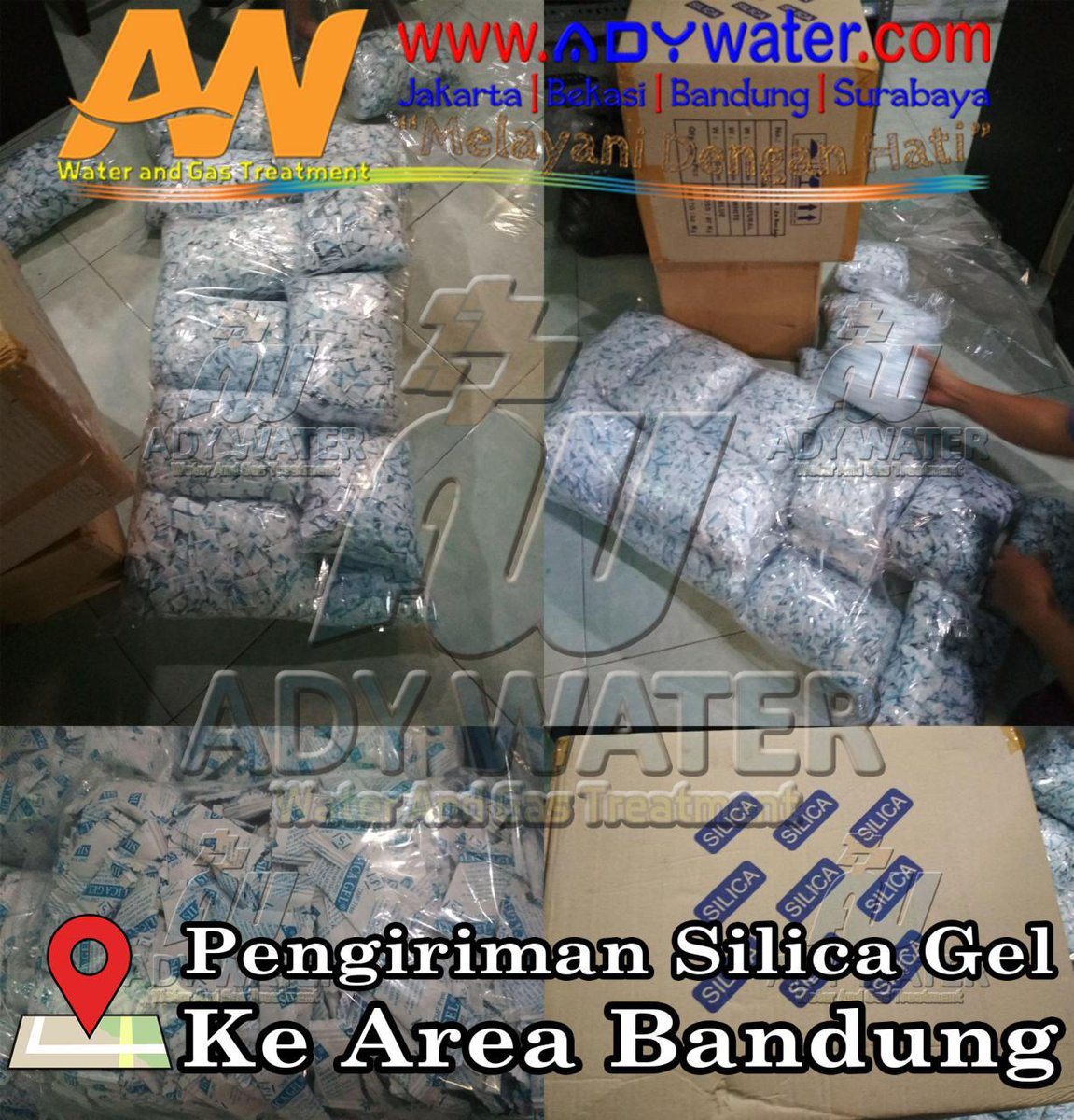 Resin_Dowex's tweet photo. Pengiriman Silica Gel Ke Area Bandung 

Jika Anda membutuhkan media filter untuk Water &amp; Gas Treatment, silakan kunjungi web official Ady Water di:
https://t.co/1kiWIKFKC7

Untuk informasi dan pemesanan hubungi:
022 723 8019 ( call- fax)
022 6372 4915
0822 1620 7911 ( Uven ) https://t.co/zx2H6TTCnY