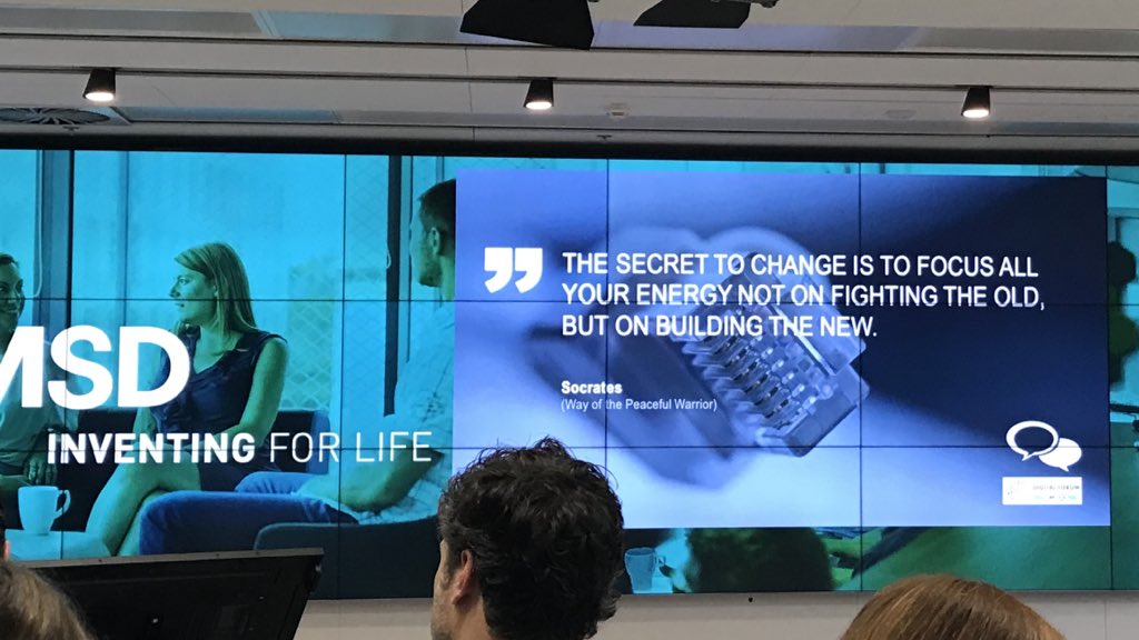 SvilenPenev's tweet photo. The Secret to Change! Great start of the #euramdigitalforum https://t.co/58PVfHEq3z