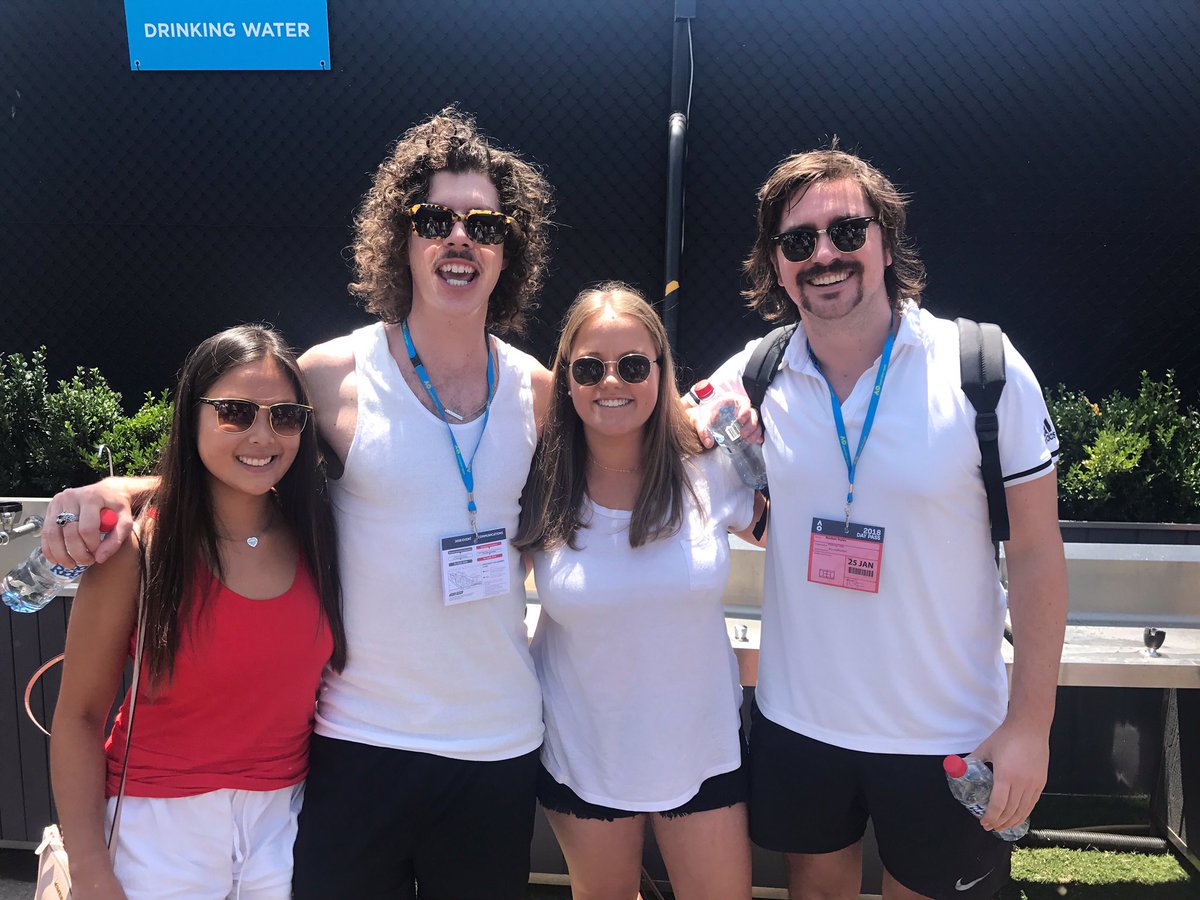 lucy2edwards's tweet photo. A bloody awesome performance by some legendary humans 💯💯And can't forget the spectacular job by @DylanAlcott today!! 🎾best way to kick off Aus day eve 🇦🇺🇦🇺🇦🇺 @pekingduk https://t.co/uY0HshUqMK