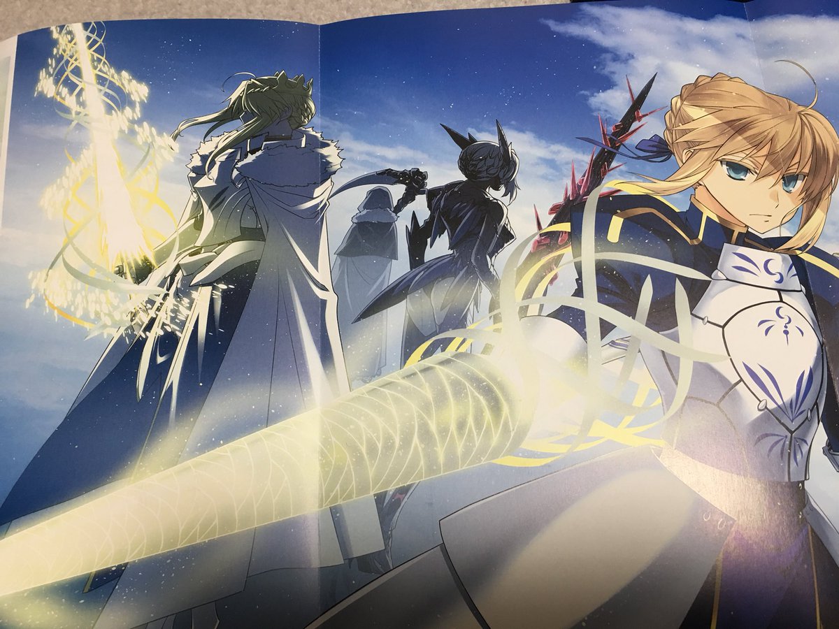 さらに、折り込みポスターの裏面に「聖槍ロンゴミニアド」ピンナップを