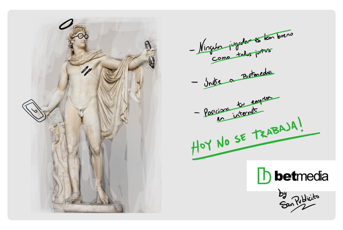 Y llegó #SanPublicito que se ha cogido el día libre!! 
#publicidad #marketing #MarketingDigital #InfluencerMarketing #Patron #HoyEsnuestroDia 😉